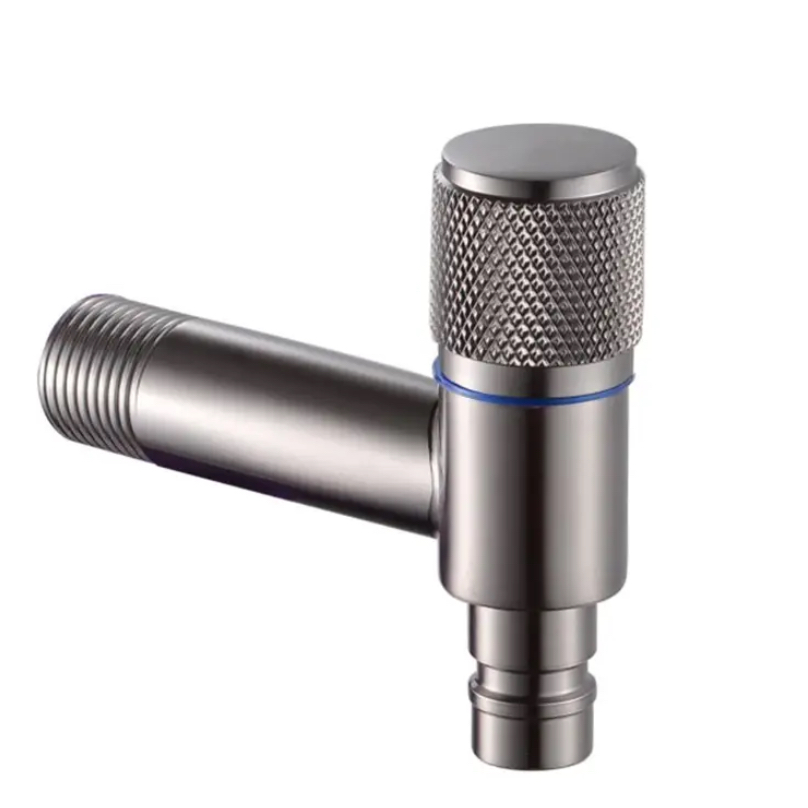 Mashiinka Dhaqdhaqaaqa Knurled Knob ee Ballaaran ee Biyaha Joogsiga Mashiinka Dhaqdhaqaaqa Knurled Knob ee Ballaaran ee Biyaha Joogsiga