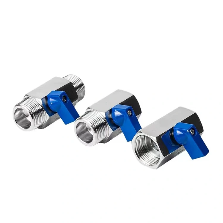 Gaar ahaan Mini Ball Valve ee HVAC iyo Gaaska